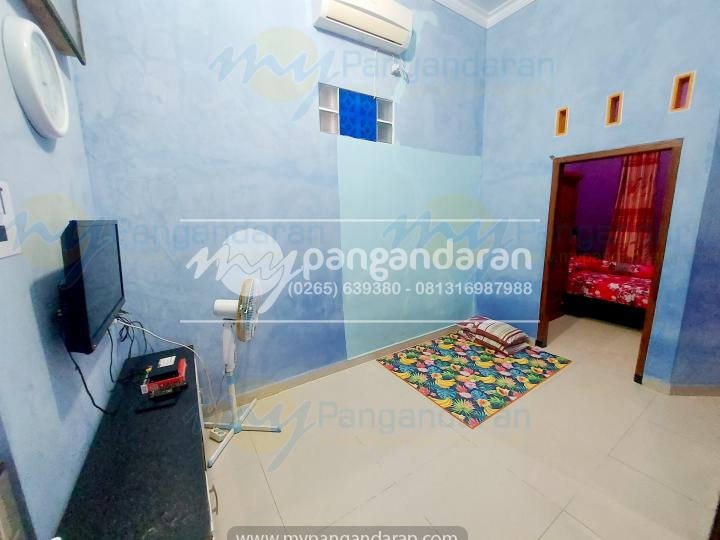   Tampilan Ruang Tengah Rumah Pak Ruri Pangandaran